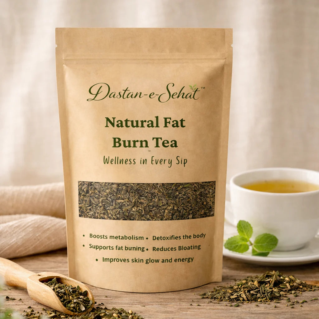 Dastan-e-Sehat Natural Fat Burn Tea | Herbal Weight Loss & Slimming Tea