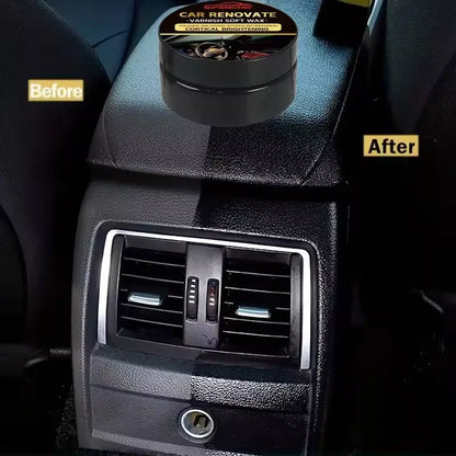 Ultimate Car Interior Wax – All-in-One Plastic, Leather & Tire Restorer| USA Imported